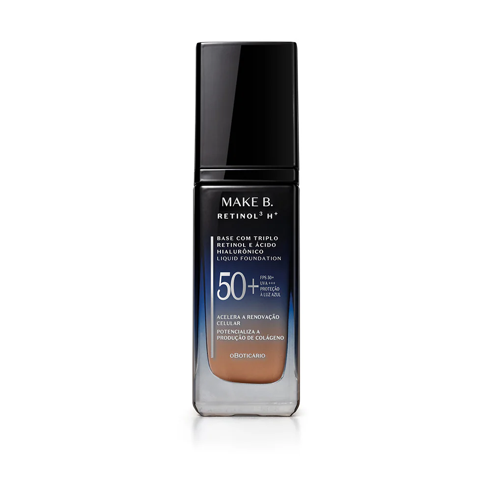 Base Líquida FPS50 Make B. Retinol³ H+ 26g - Image 11