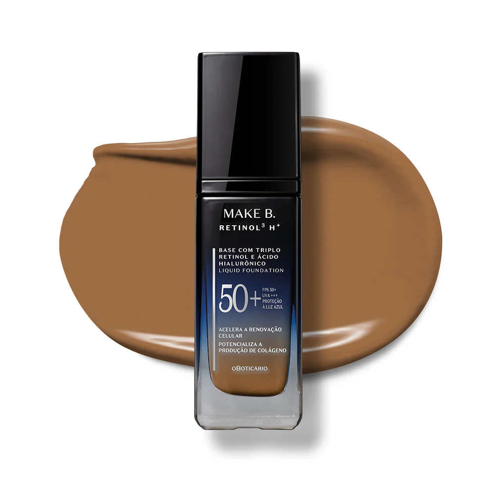 Base Líquida FPS50 Make B. Retinol³ H+ 26g - Image 37