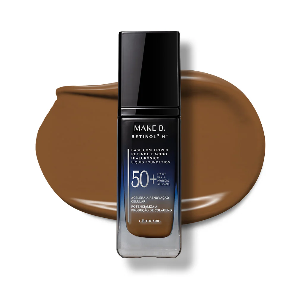 Base Líquida FPS50 Make B. Retinol³ H+ 26g - Image 47