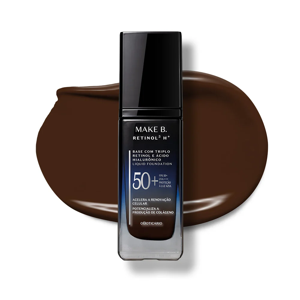 Base Líquida FPS50 Make B. Retinol³ H+ 26g - Image 67