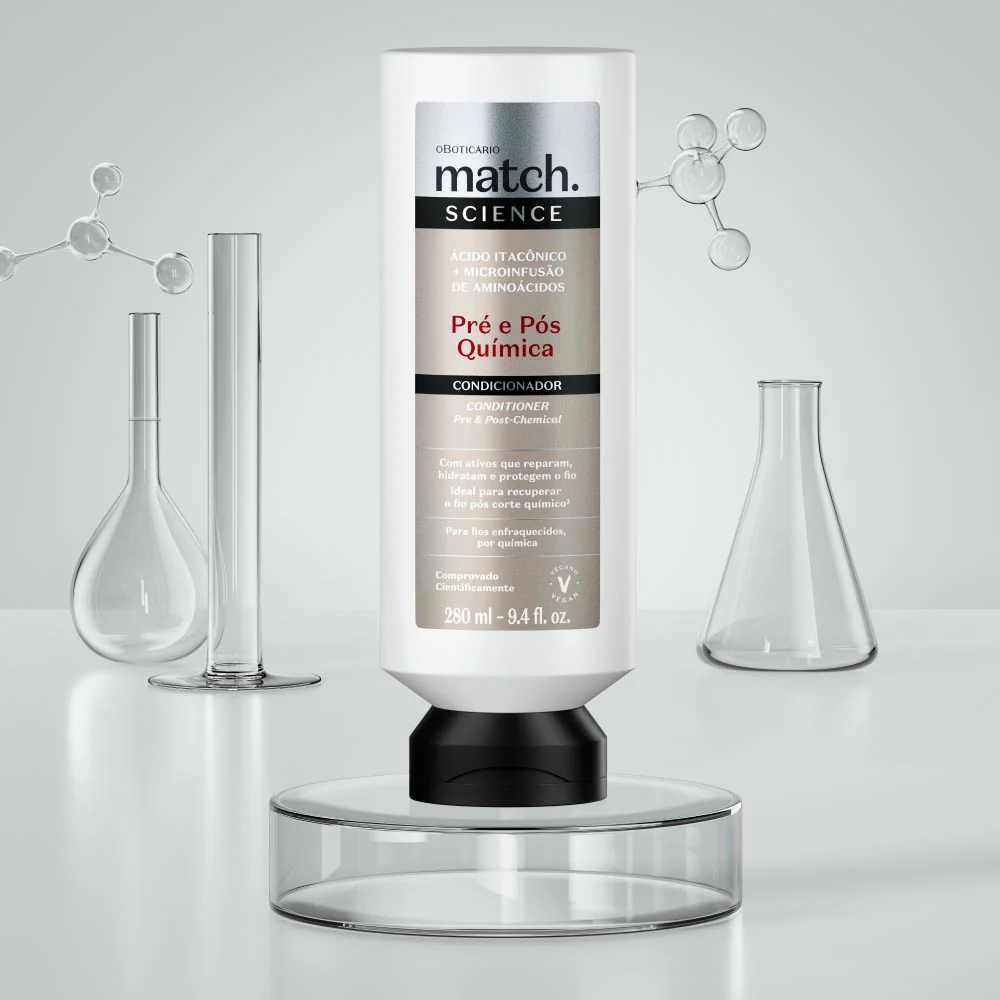 Condicionador Match Science Pré e Pós-Química, 280ml - Image 2