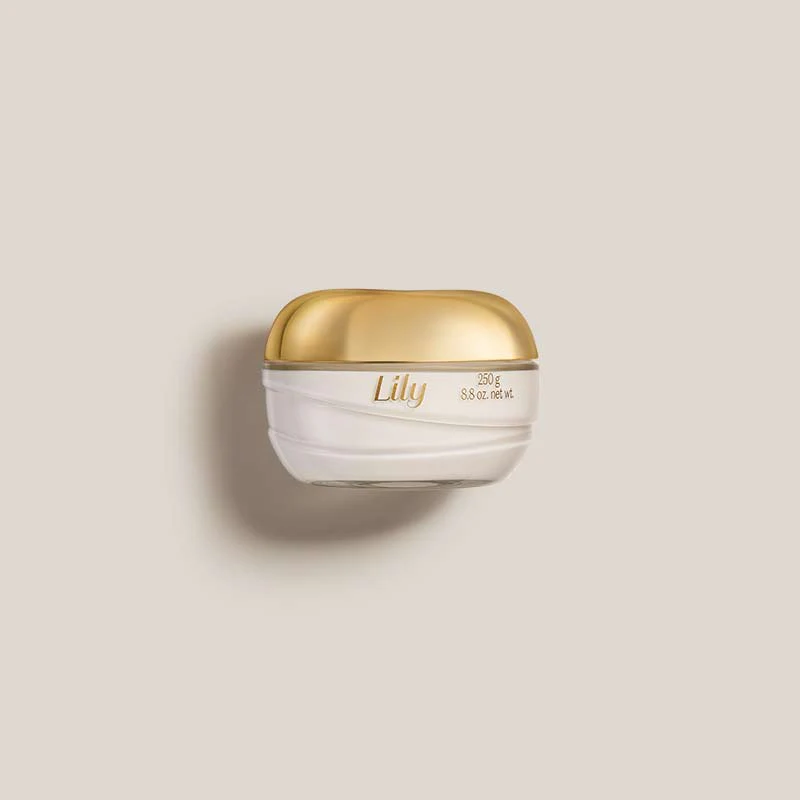 Creme Hidratante Acetinado Lily, 250g - Image 4