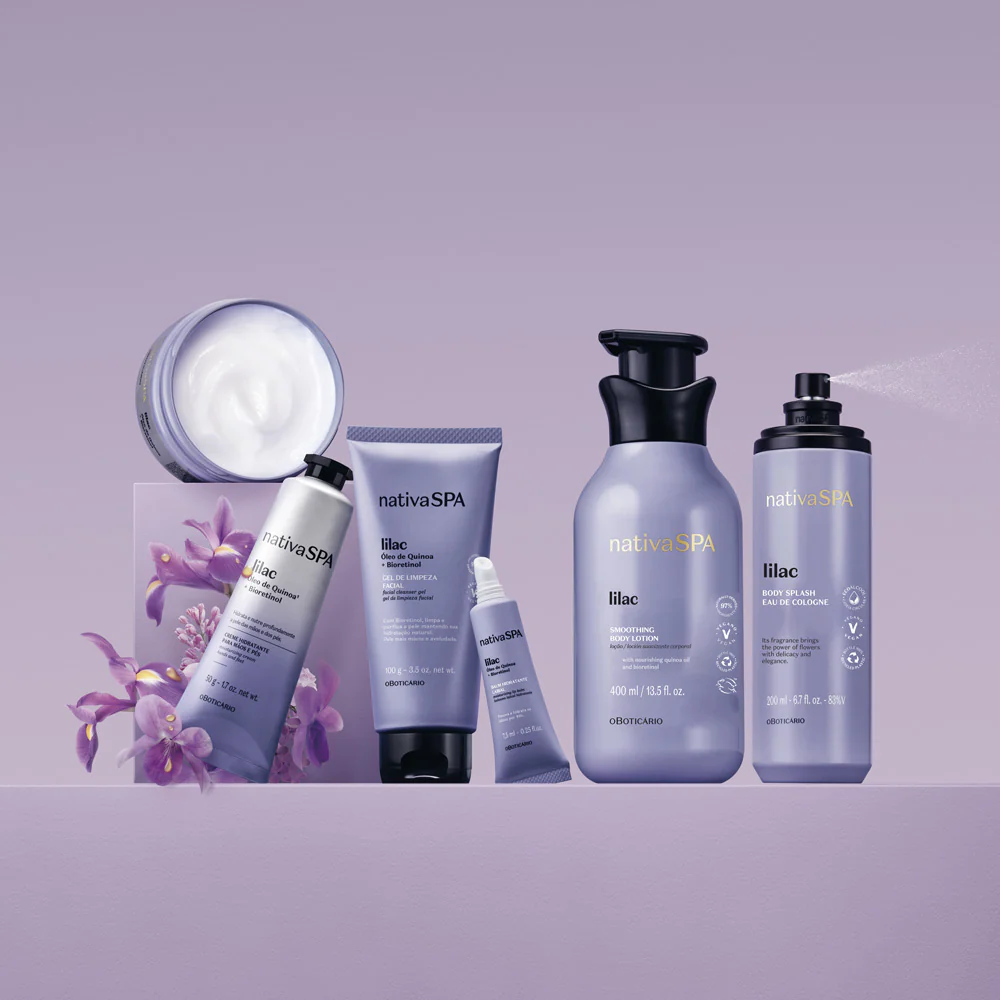 Creme Hidratante Para Mãos e Pés Nativa SPA Lilac, 50g - Image 3