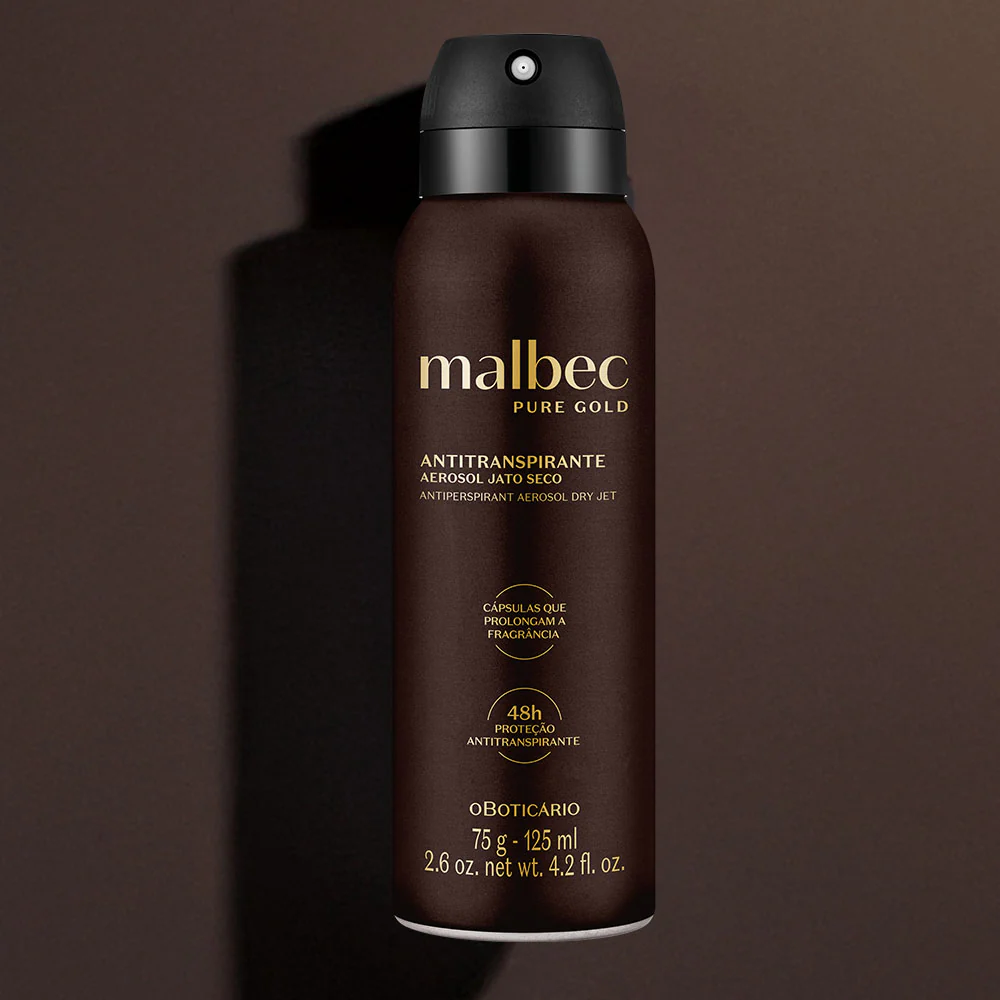 Desodorizante em Spray Malbec Gold 125ml - Image 3