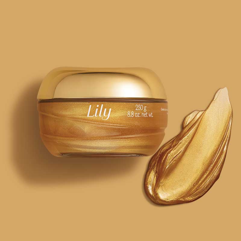 Gel Iluminador e Hidratante Corporal Lily Glow, 250g - Image 3