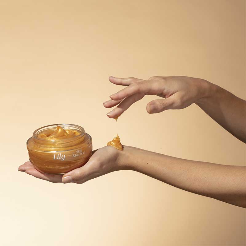 Gel Iluminador e Hidratante Corporal Lily Glow, 250g - Image 4
