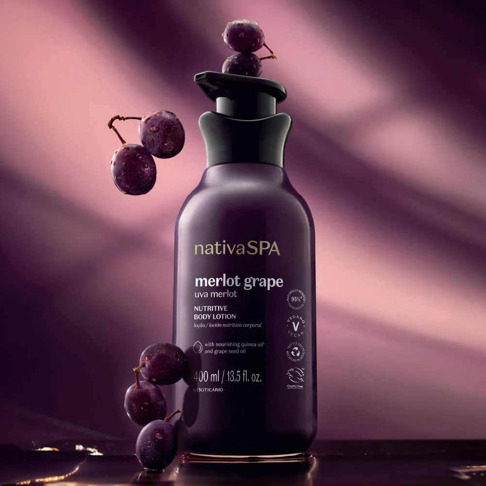 Loção Hidratante Corporal Nativa Spa Uva Merlot 400ml - Image 3