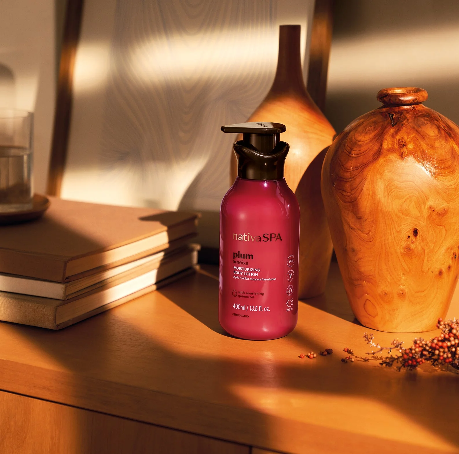 Loção Hidratante Nativa SPA Ameixa, 400ml - Image 4