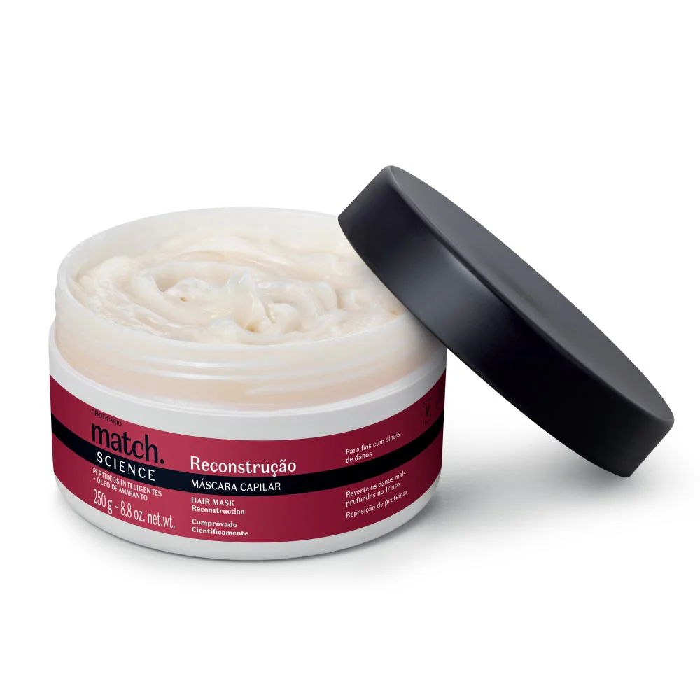 Máscara Capilar Match Science Reconstrução, 250g - Image 4