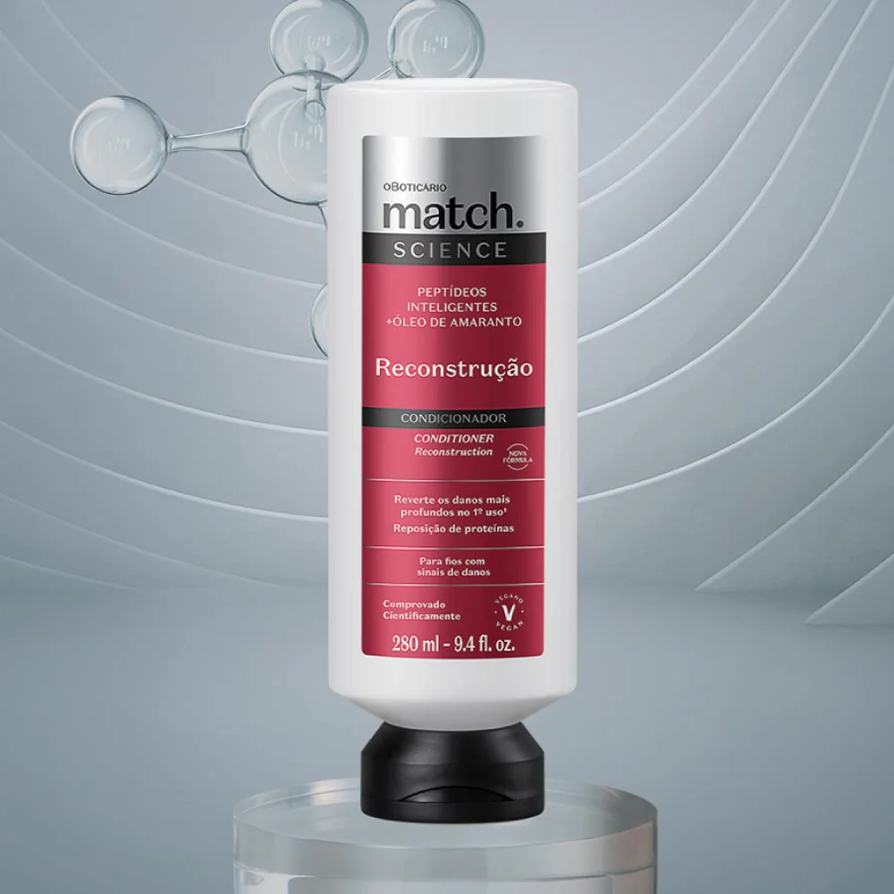 Condicionador Match Science Reconstrução, 280ml - Image 2