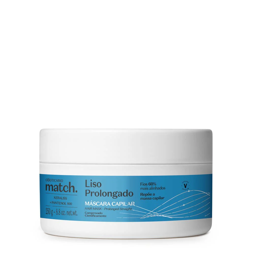 Máscara Match Liso Prolongado, 250g