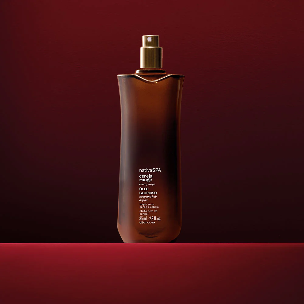 Óleo Glorioso para Corpo e Cabelo Nativa Spa Cereja Rouge 85ml - Image 4