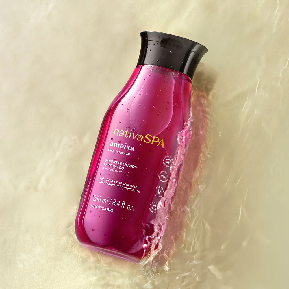 Sabonete Líquido Perfumado Nativa Spa Ameixa, 250ml - Image 3