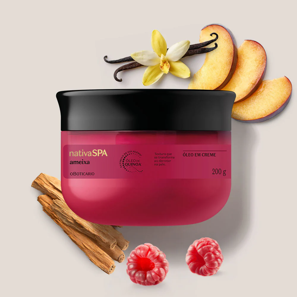 Óleo em Creme Corporal Nativa Spa Ameixa 200g - Image 4
