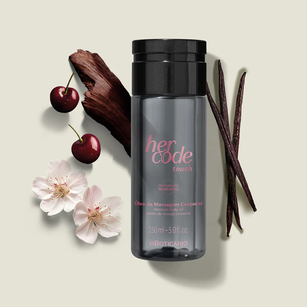 Óleo De Massagem Corporal Her Code Touch 150ml - Image 2