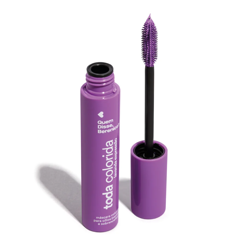 Máscara de Pestanas e Sobrancelhas Toda Colorida Lavanda Expressão, 10g - Image 5
