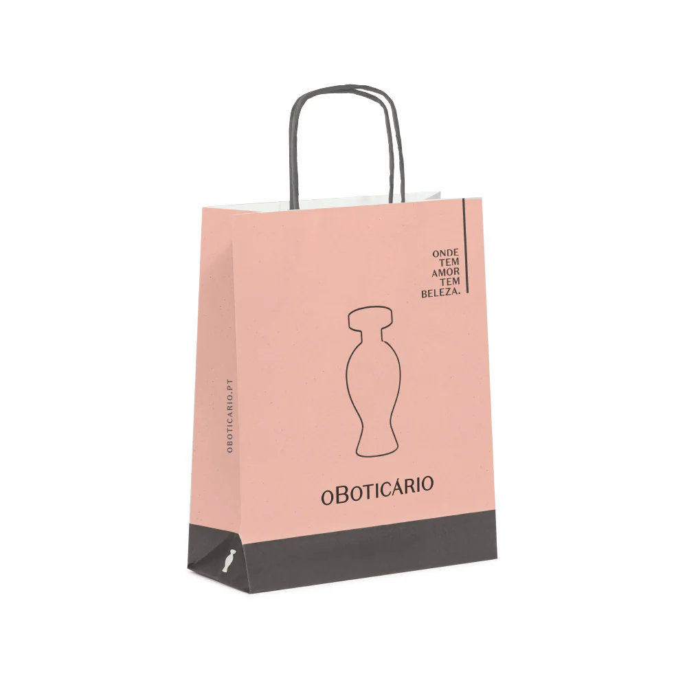 Saco Rosa Médio