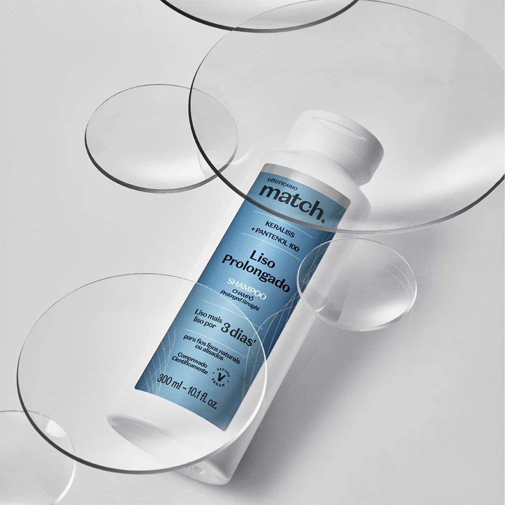 Shampoo Match Liso Prolongado, 300ml - Image 2
